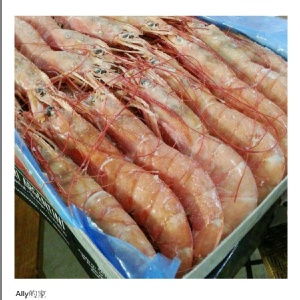 阿根廷天使紅蝦 L1，2kg裝，約35隻!