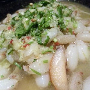 蟹管肉(L)，大支的，適合炒菜，火鍋…等，真空1斤裝!