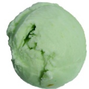 義大利手工冰淇淋蜂蜜青澀綠蘋果(水果底)