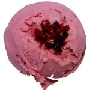 義大利手工冰淇淋覆盆紫紅莓(水果底)