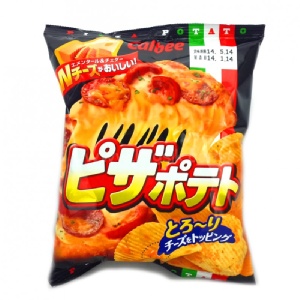 CALBEE 披薩口味洋芋片