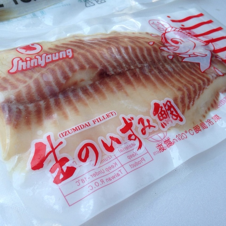 鯛魚片約220g，適合各式料理，急速凍結品質佳!!