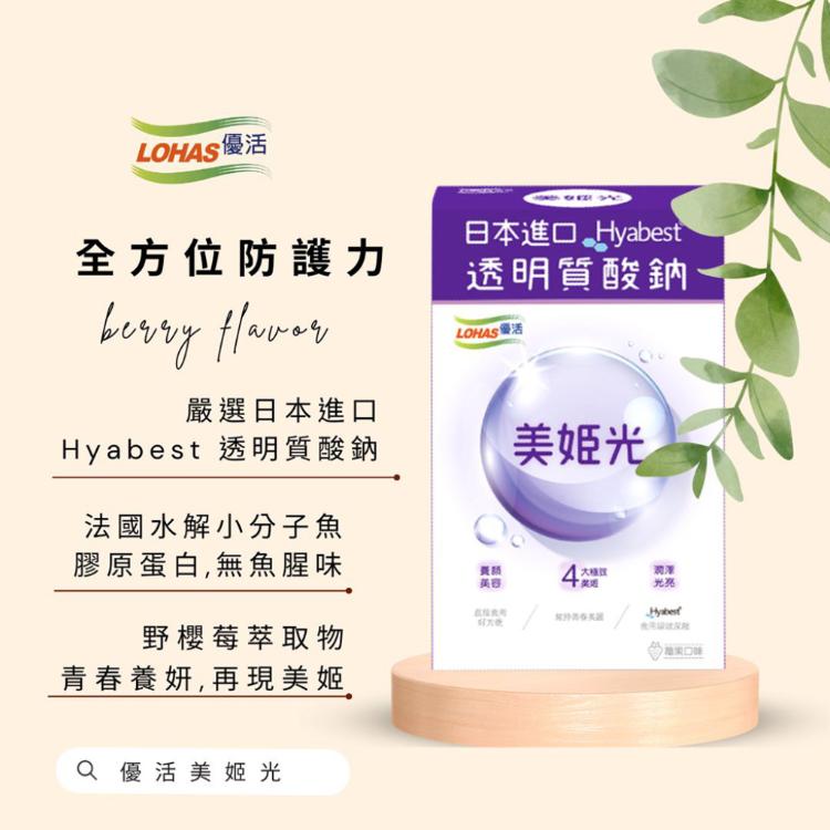 【LOHAS優活】美姬光30包/盒