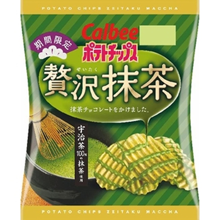期間限定 Calbee 抹茶洋芋片