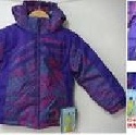 ☆【C1059】小女童厚鋪棉款專業雪衣外套 (防寒 抗水 防風)碼 5T紫豹紋