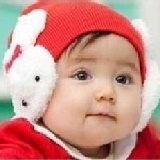 小兔護耳帽 雙兔護耳造型 (男寶寶也可以戴ㄛ) 特價：$100