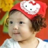 小兔假髮帽 蕾絲小兔造型 特價：$100