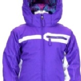 ☆【B1017】Dragons兒童款厚鋪棉專業雪衣外套 (防寒 抗水 防風)碼5.7T紫