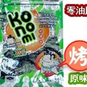 《❤愛吃小熊❤》KONOMI 相撲手 烤海苔 原味 XL