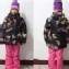 ☆【B217】女童厚鋪棉多功能專業雪衣外套 (防寒/抗水/防風) 尺碼8T 最推