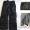 ☆【F110】男大童款厚鋪棉專業雪褲 (防寒 抗水 防風)碼 12T 黑