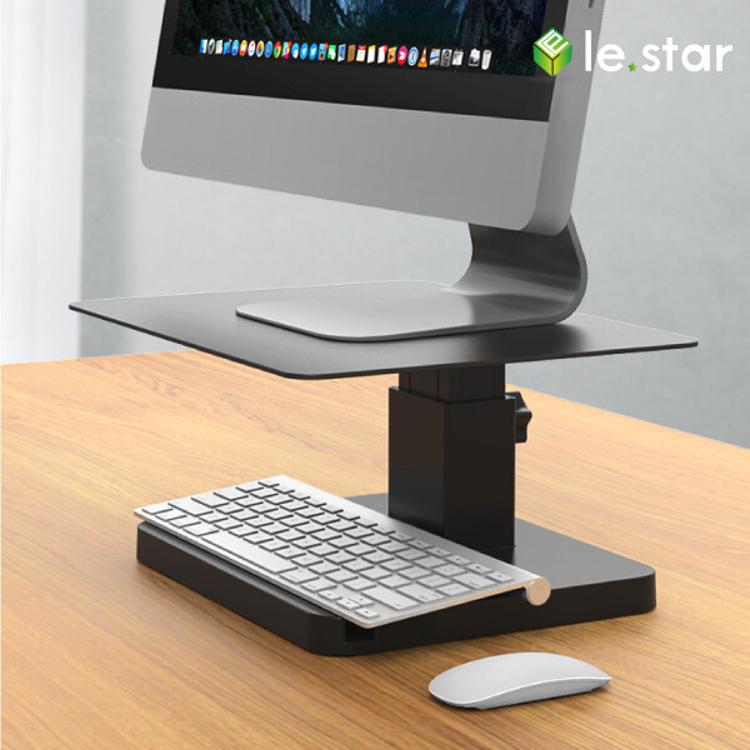 免運!lestar 多功能可伸降式 USB3.0 電腦螢幕 顯示器 收納增高架 KM70 29x23x10.5~14cm (3入,每入686.4元)