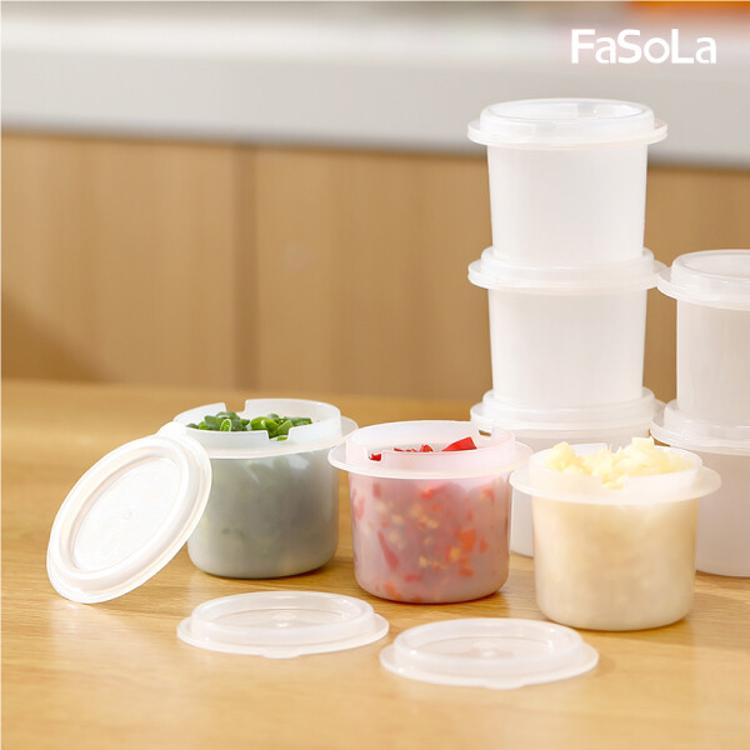 FaSoLa 多用途醬料分裝保鮮盒 50ml (6入)
