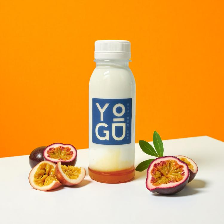 【YOGU】百香果優格飲(添加OLIGO寡糖) 240ML