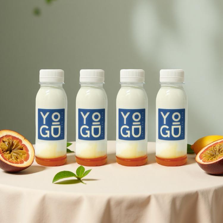 【YOGU】百香果優格飲(添加OLIGO寡糖) 240ML