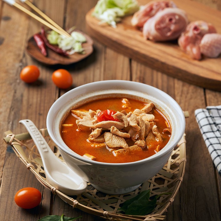 【有媽真好】湯品兩種口味任選 泰式酸辣雞湯、麻辣燙