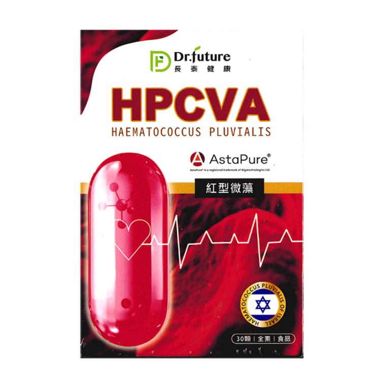 【Dr.future 長泰 】HPCVA 紅型微藻膠囊液態 素食魚油藻油蝦紅素(0102658)