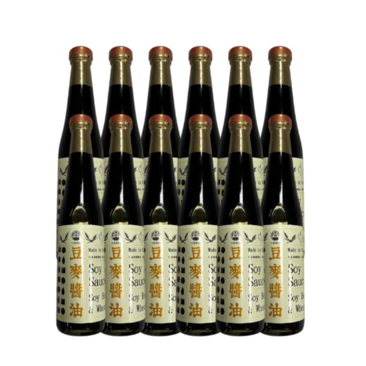 中都製釀-豆麥醬油/青仁黑蔭油410mL【2024.10月生產，效期三年】