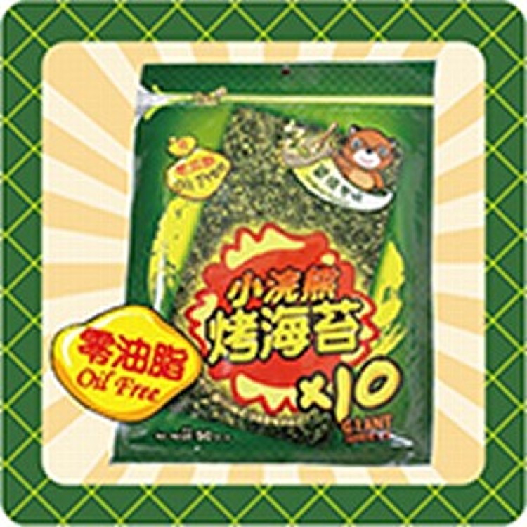 小浣熊烤海苔 醬燒原味