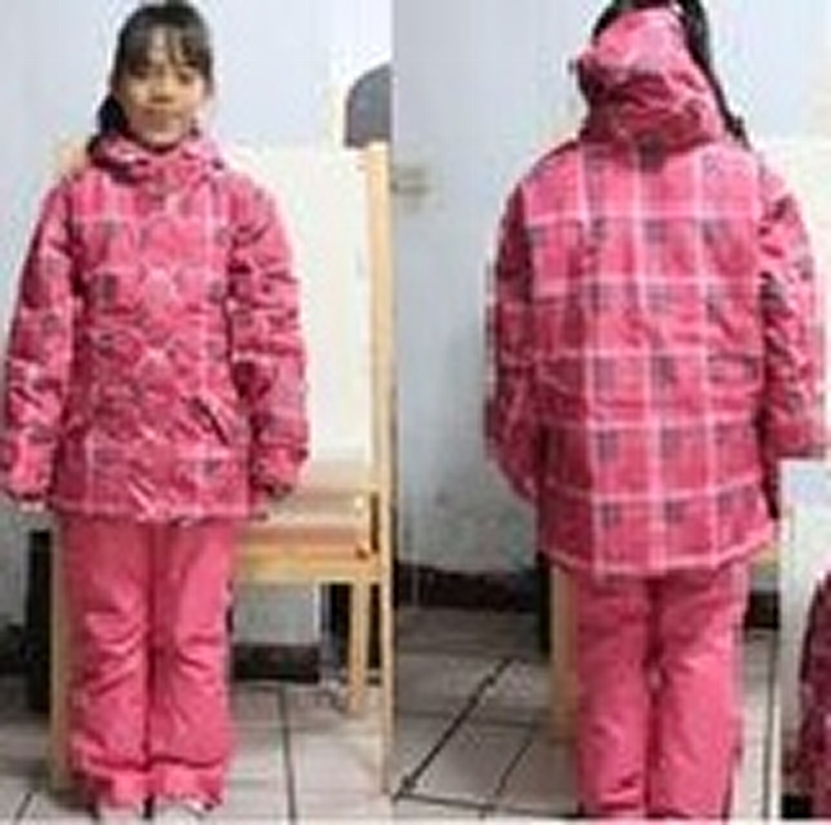☆【E47】大童款(機能性)鋪棉保暖外套 尺碼150CM 藍.桃紅二色