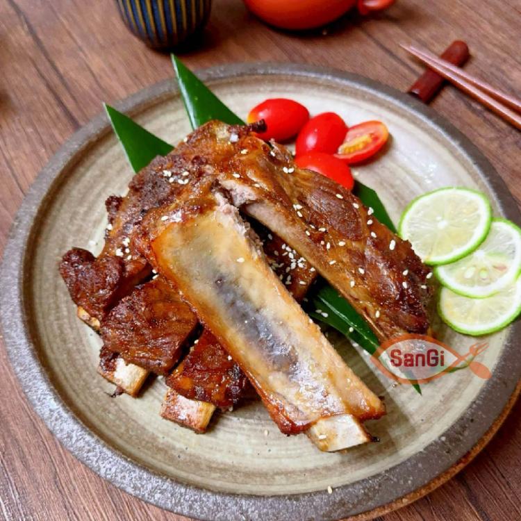 【賣魚的家】古法滷製青檸蒜香豬肋排