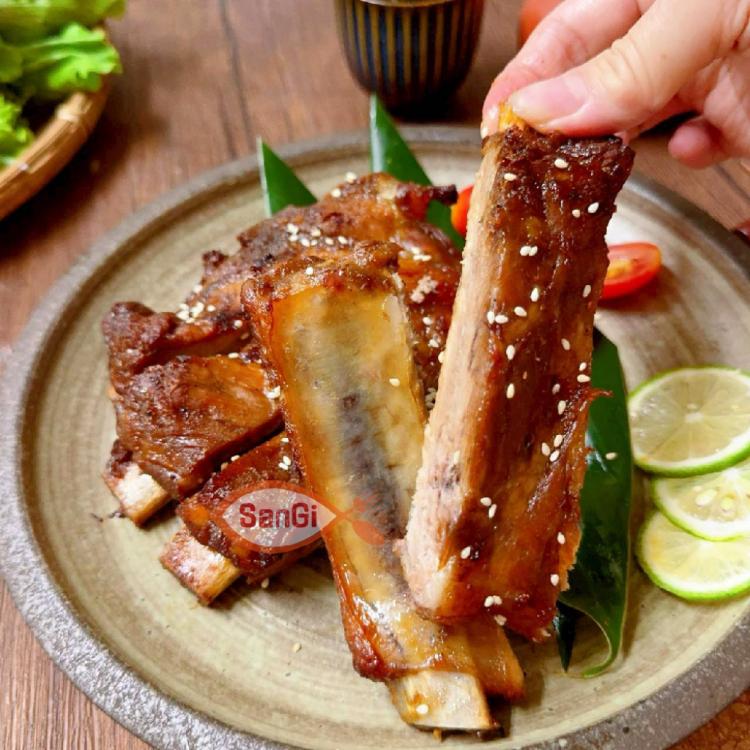 【賣魚的家】古法滷製青檸蒜香豬肋排