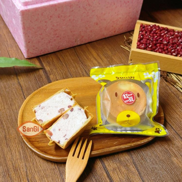【賣魚的家】純手工脆皮紅豆餅冰淇淋