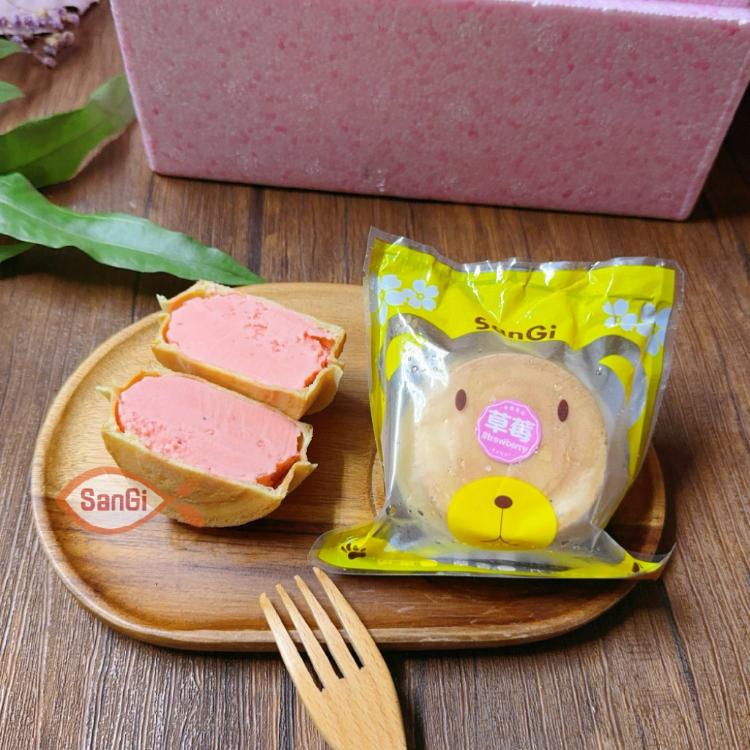 【賣魚的家】純手工脆皮紅豆餅冰淇淋