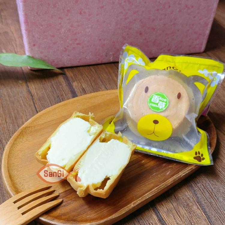 【賣魚的家】純手工脆皮紅豆餅冰淇淋