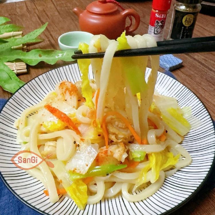 【賣魚的家】 水澤烏龍麵