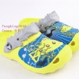 2011新款Crocs 童鞋洞洞鞋 沙灘鞋 黃色潛水艇-現貨C8-9*1