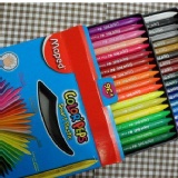 德國36色不沾手蠟筆