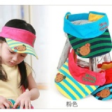 新款小熊遮陽帽