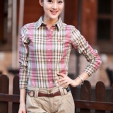 英倫風格子襯衫 特價：$429