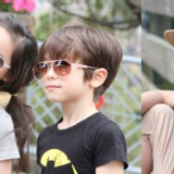 04帥氣鐵框太陽眼鏡 特價：$139