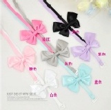 可愛蝴蝶結肩帶 單根掛脖 【30151】 特價：$19