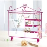 噴塑鐵線公主首飾架 耳環架 【31081】