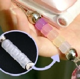 時尚測紫外線變色手機鍊 手機吊飾 【10071】