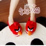 ^^喵^^ 憤怒鳥毛絨保暖居家拖鞋/地板拖 特價：$220
