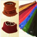 純色毛線堆堆假領高領圍脖 特價：$39