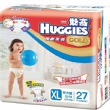 金好奇極緻柔適 GOLD紙尿布M-40片/XL-27---不剪標