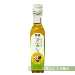 免運!【松鼎】正宗北港100%苦茶油(250ml) 250ml/瓶 (12瓶，每瓶434元)