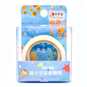 【益生堂凡吉力】漢方宇宙紙膠帶_白(1入裝)～ 發現奇幻の漢方生命小宇宙，益生堂x大宇人聯名作品!