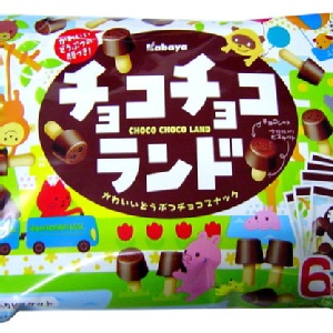 日本進口～卡巴《袋裝-香菇樂園巧克力》