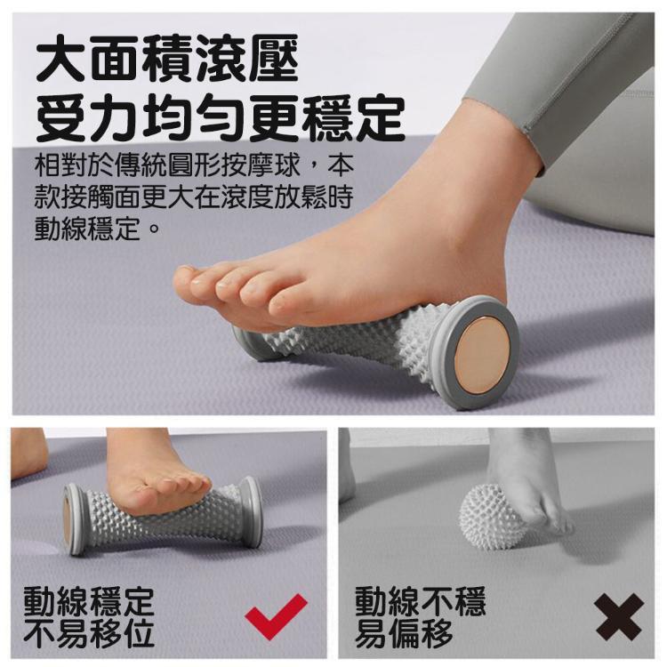 【CityStar】家用訓練手足肩肌肉筋膜按摩滾輪