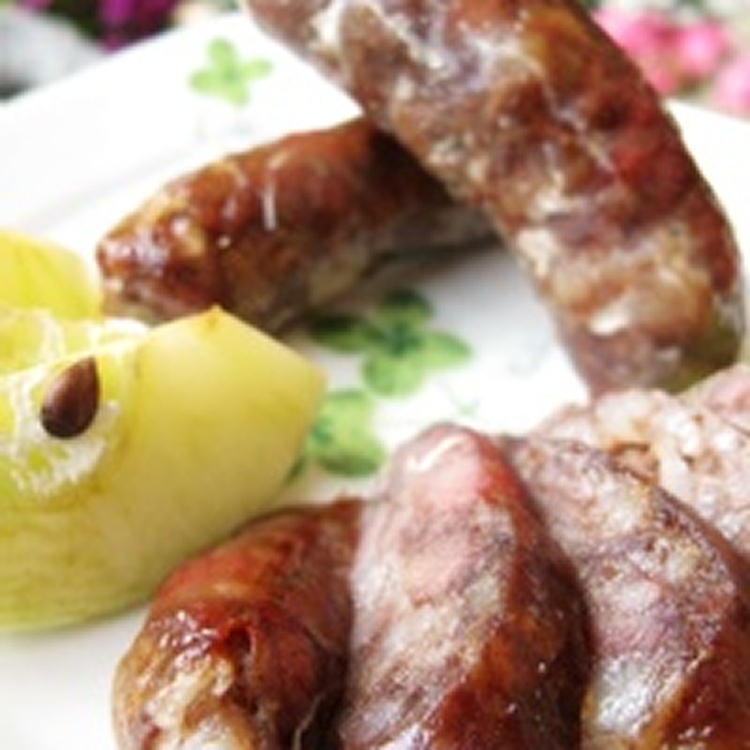 【凡吉力。益生堂藥局】微甜藥膳香腸 一斤 (免貨到付款運費)