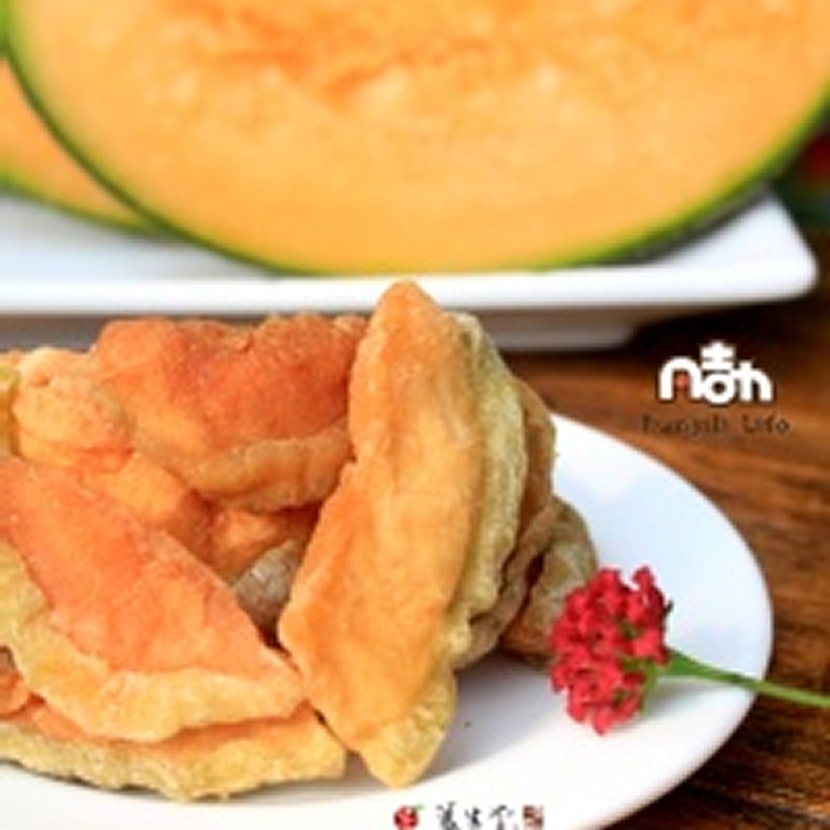 【凡吉力。益生堂蜜餞】漢方哈密瓜 ～2014新品第一名 臺灣種植珍貴哈蜜瓜 調配益生堂梅子粉融其中