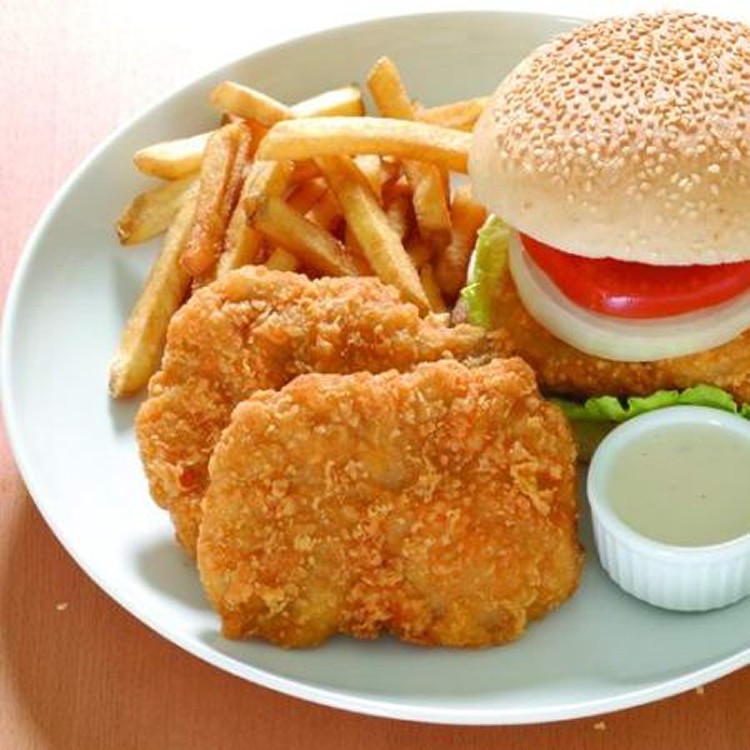 紅龍全熟原味卡啦雞腿堡 (10片/包)