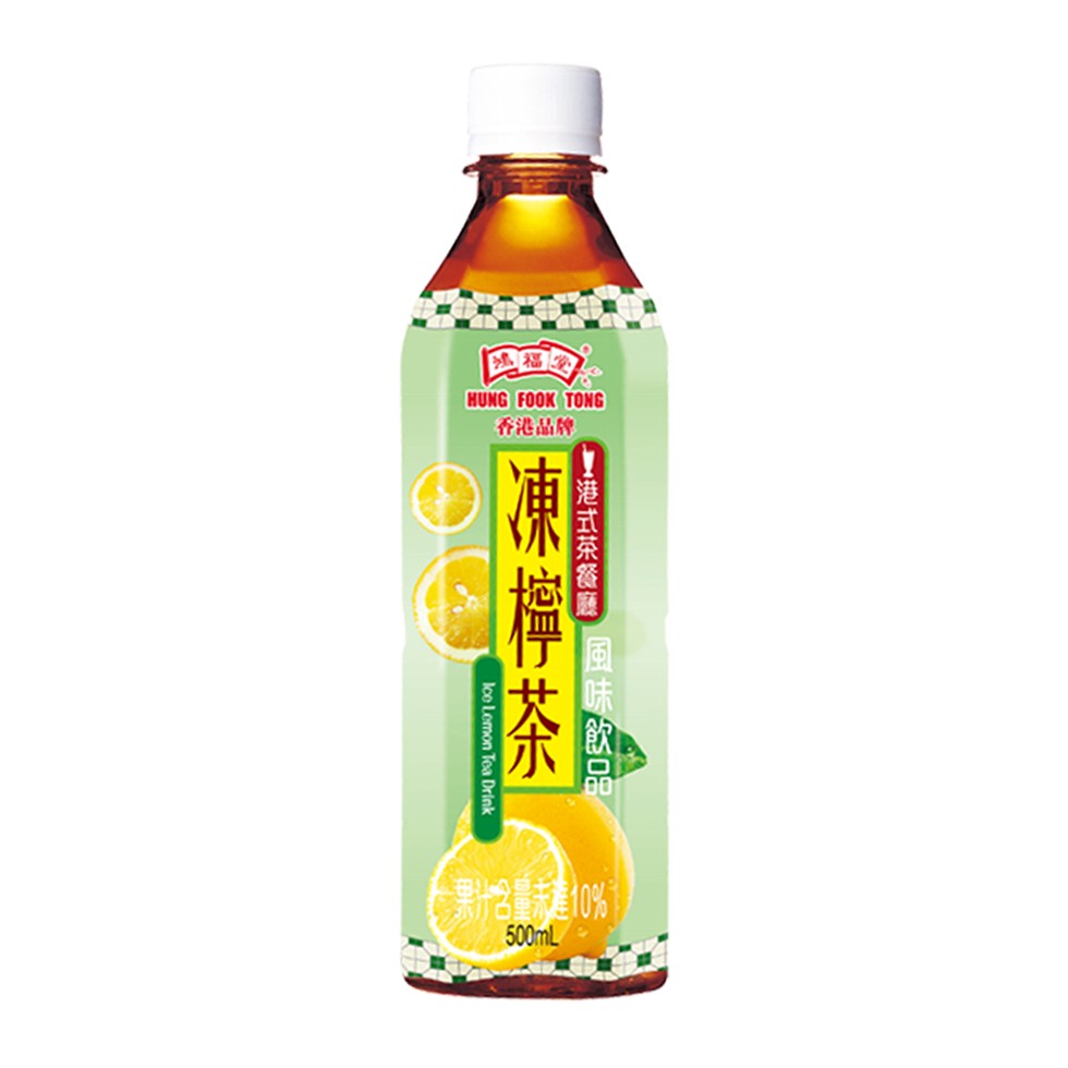 風味飲品,港式茶餐廳),凍檸茶。