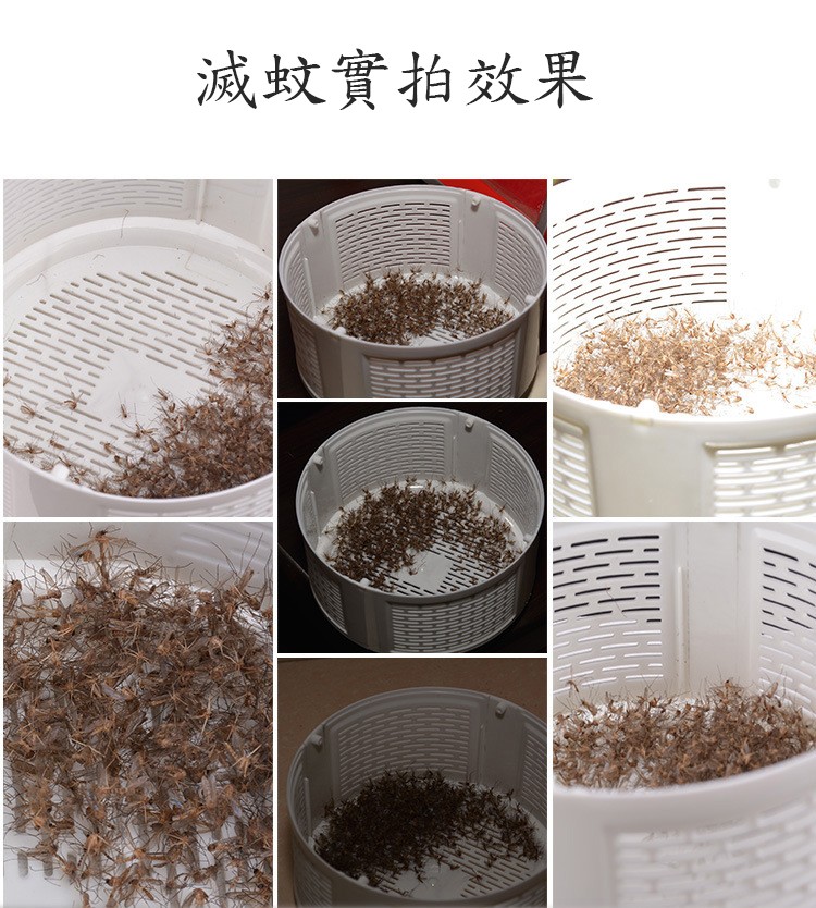 滅蚊實拍效果。